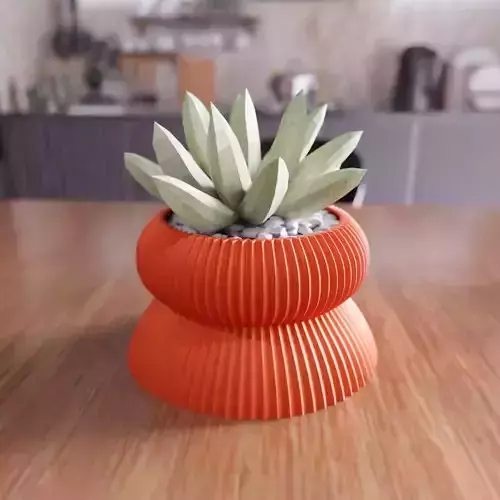 Round Pot and Round Bowl - 406