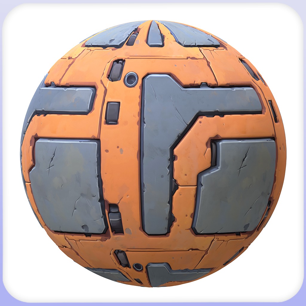 SciFi Seamless Texture Texture_5