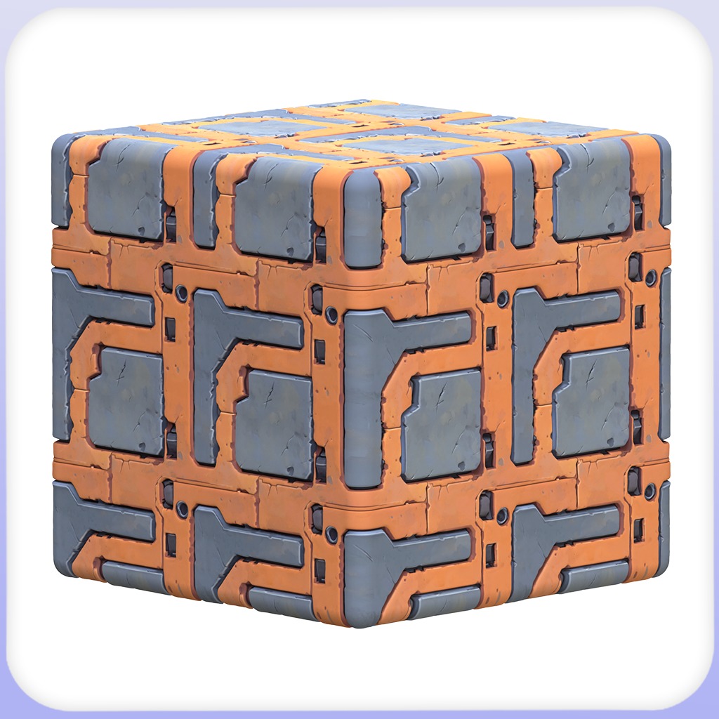 SciFi Seamless Texture Texture_6