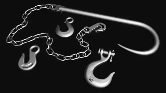 Hooks and chain