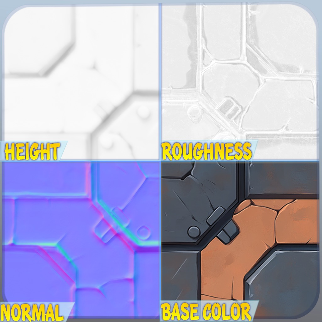 SciFi Seamless Texture Texture_1