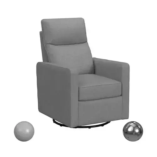 DaVinci Gabby Glider Rocking Chair Misty Gray