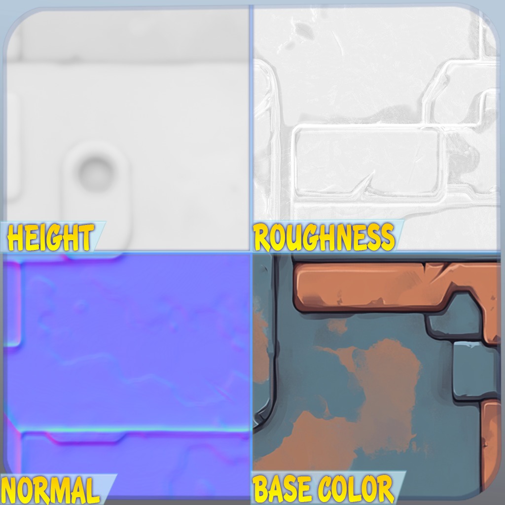 SciFi Seamless Texture Texture_1