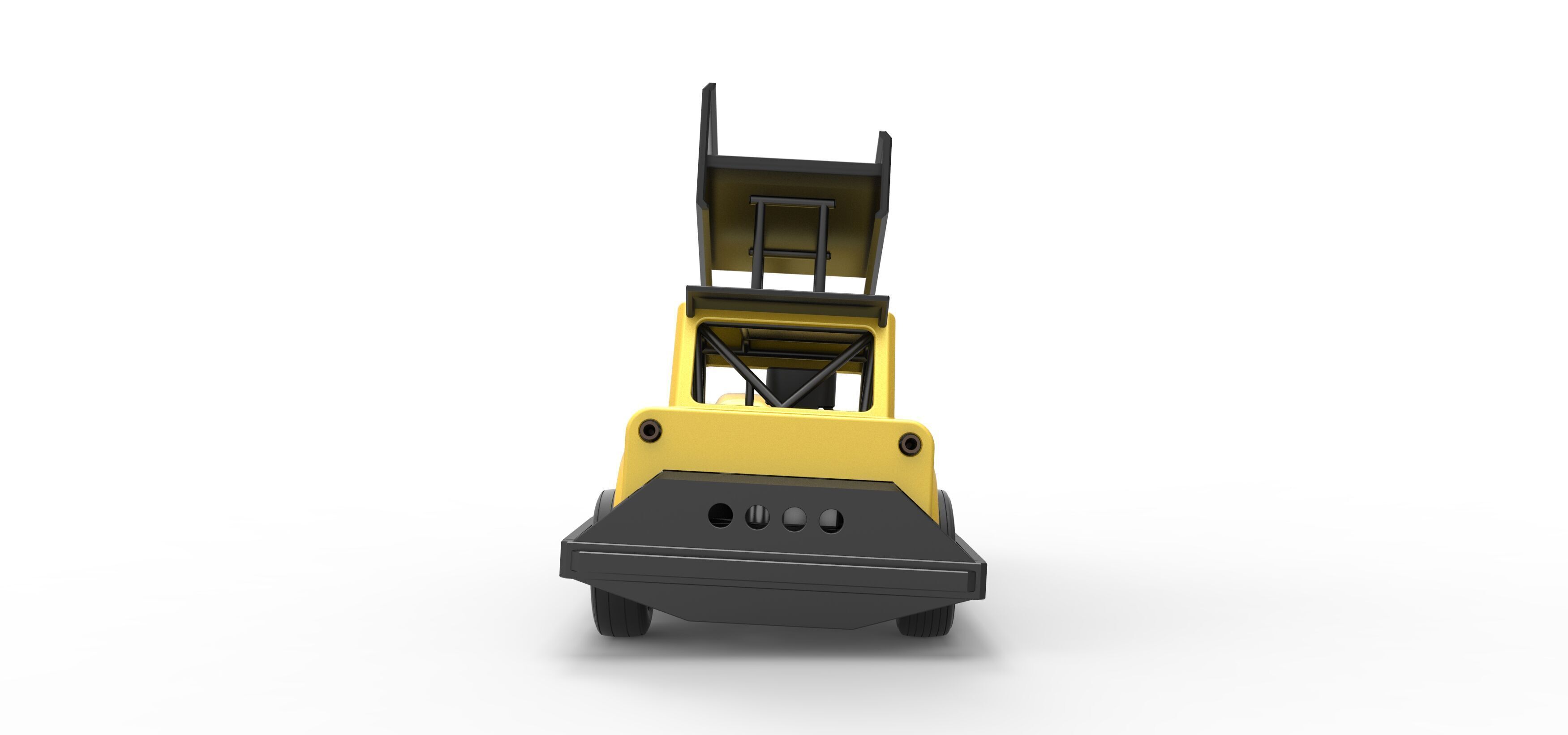 New Zealand Superstock car while turning Version 3 Scale 1 to 25 3D print model_16