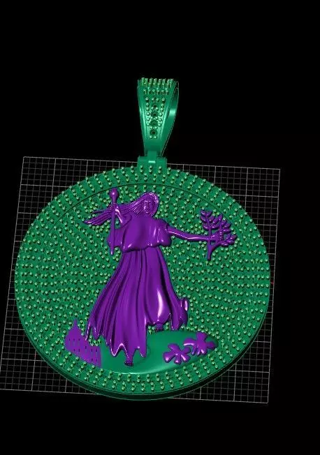 The Lady Liberty Diamond A Symbol of Freedom and Elegance 3D print model