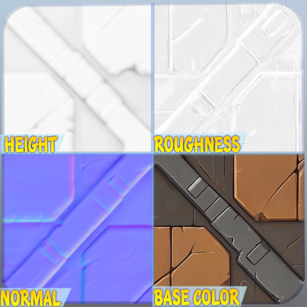 SciFi Seamless Texture Texture_1