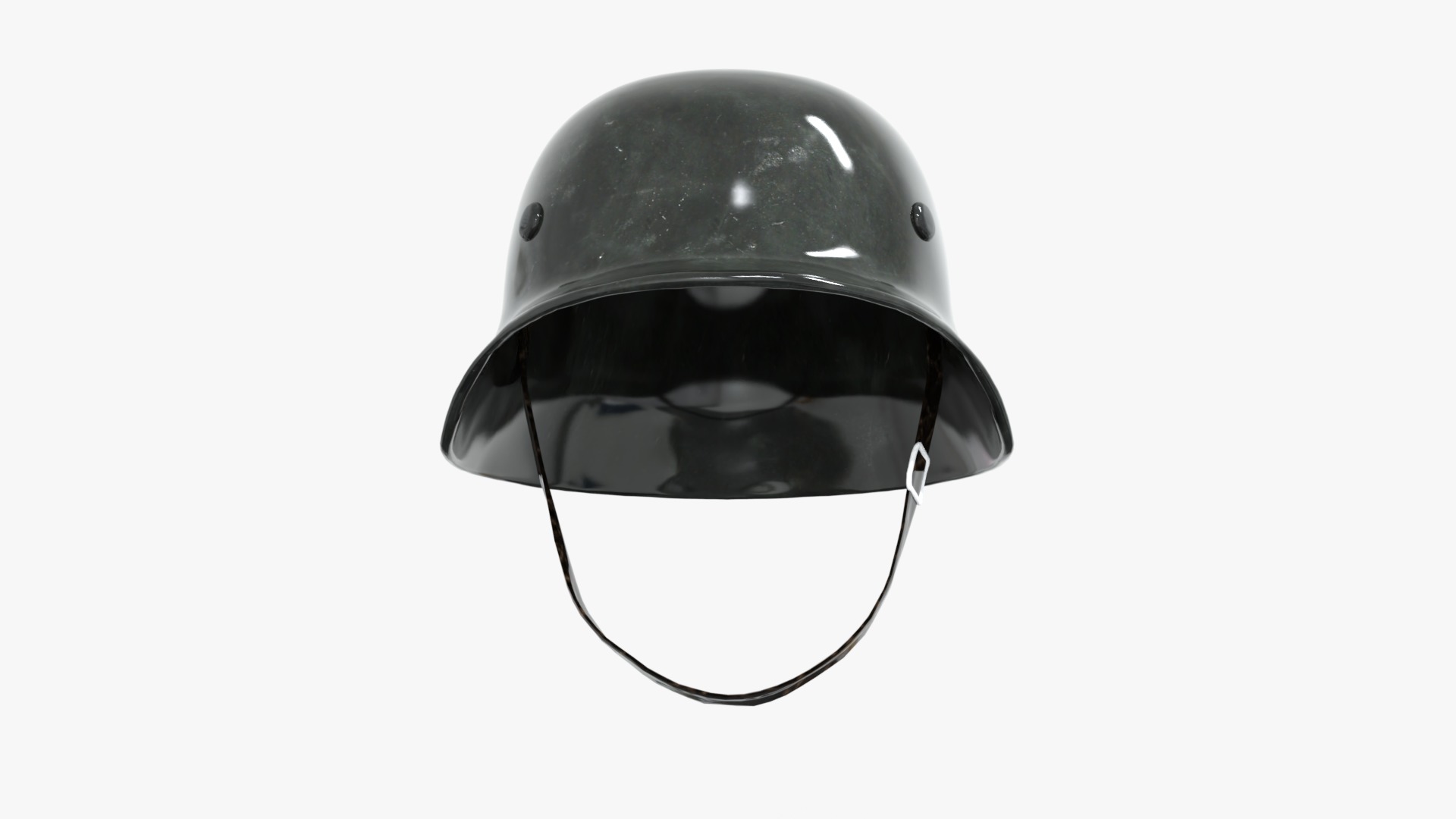 German SS Black Uniform WWII  Low-poly 3D model_19