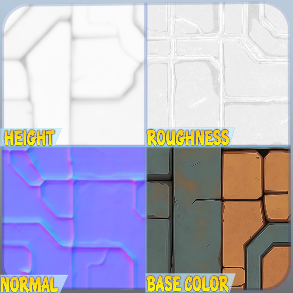 SciFi Seamless Texture Texture_1