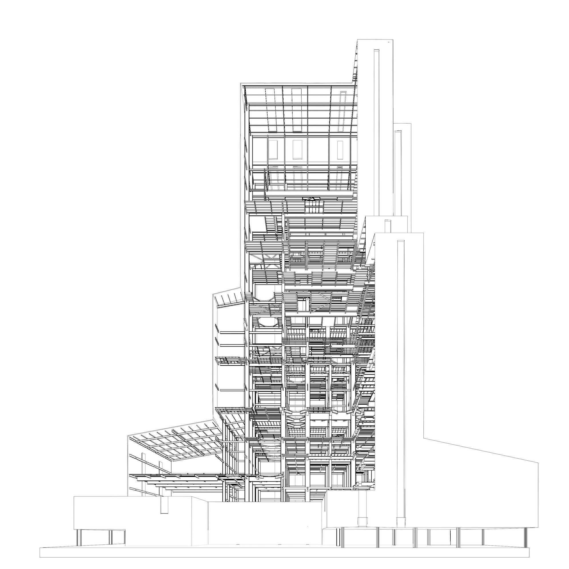 Factory tower in cutaway section 25i06 3D model_11