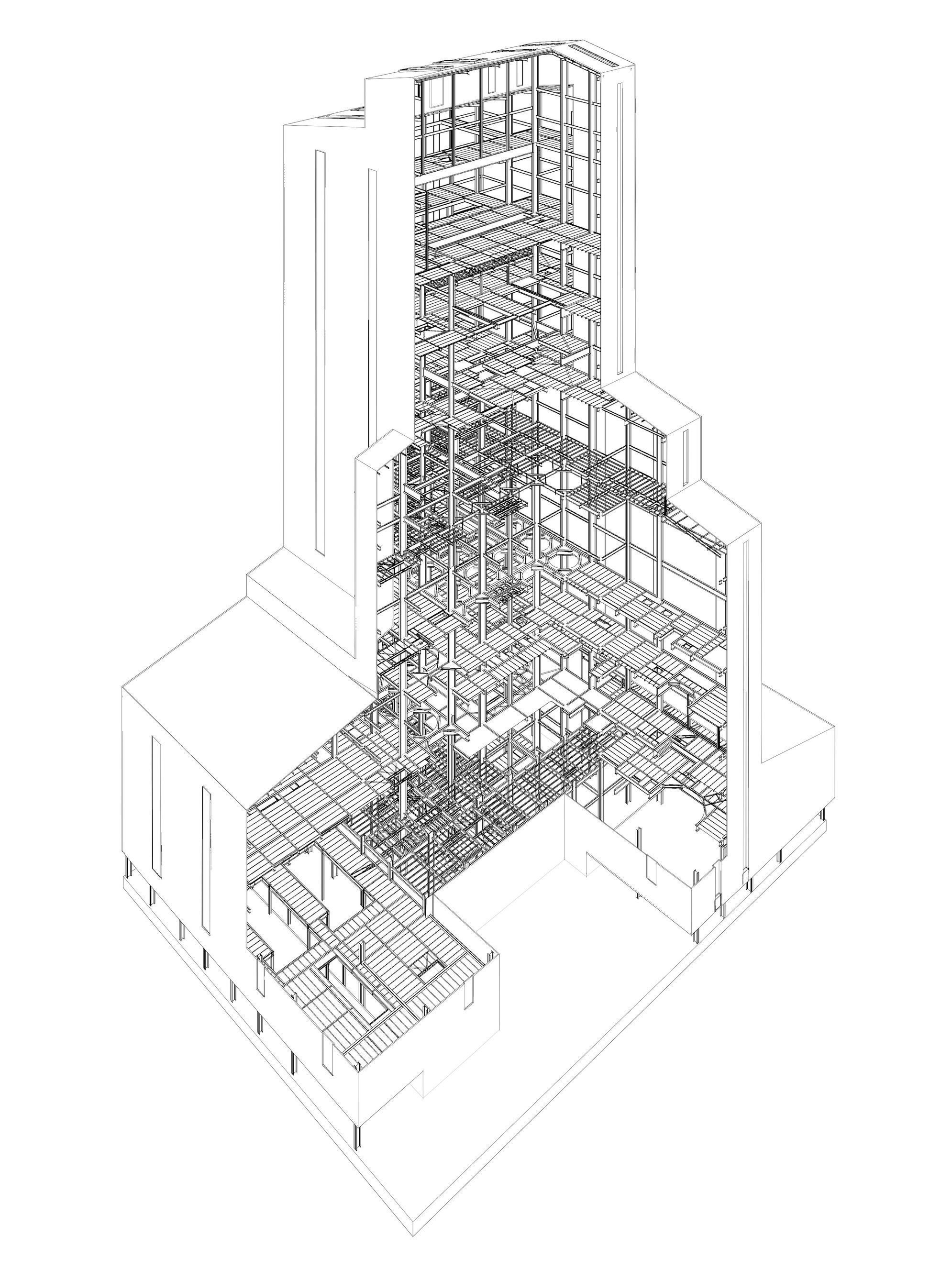 Factory tower in cutaway section 25i06 3D model_13