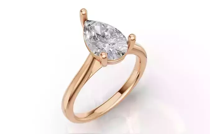 Jewelry 3D Models with render and 3dm stl - FLAW-009-FL3-133