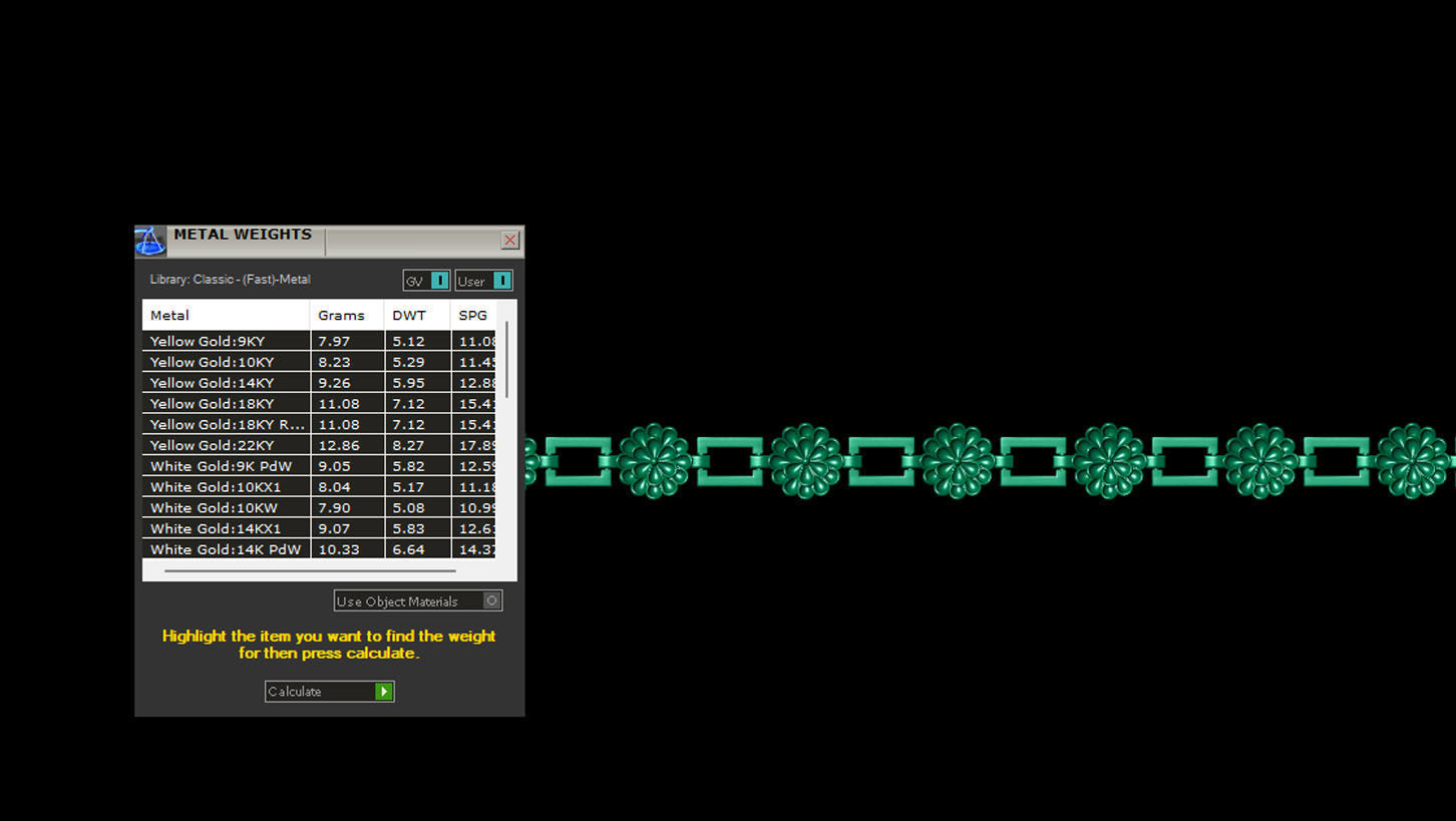 Best Sold Flower ladies 3d chain or necklace or bracelet 3d 3D print model_4