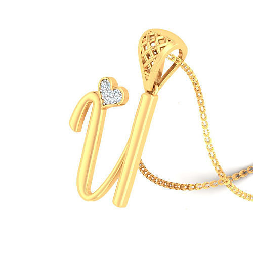 Heart Pendant Render 3dm STL OBJ FBX Details 3D print model