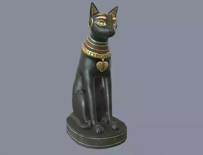 Egyptian Cat Statue