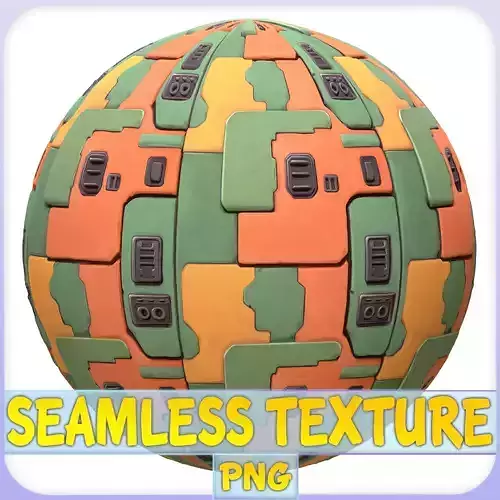 SciFi Seamless Texture Texture
