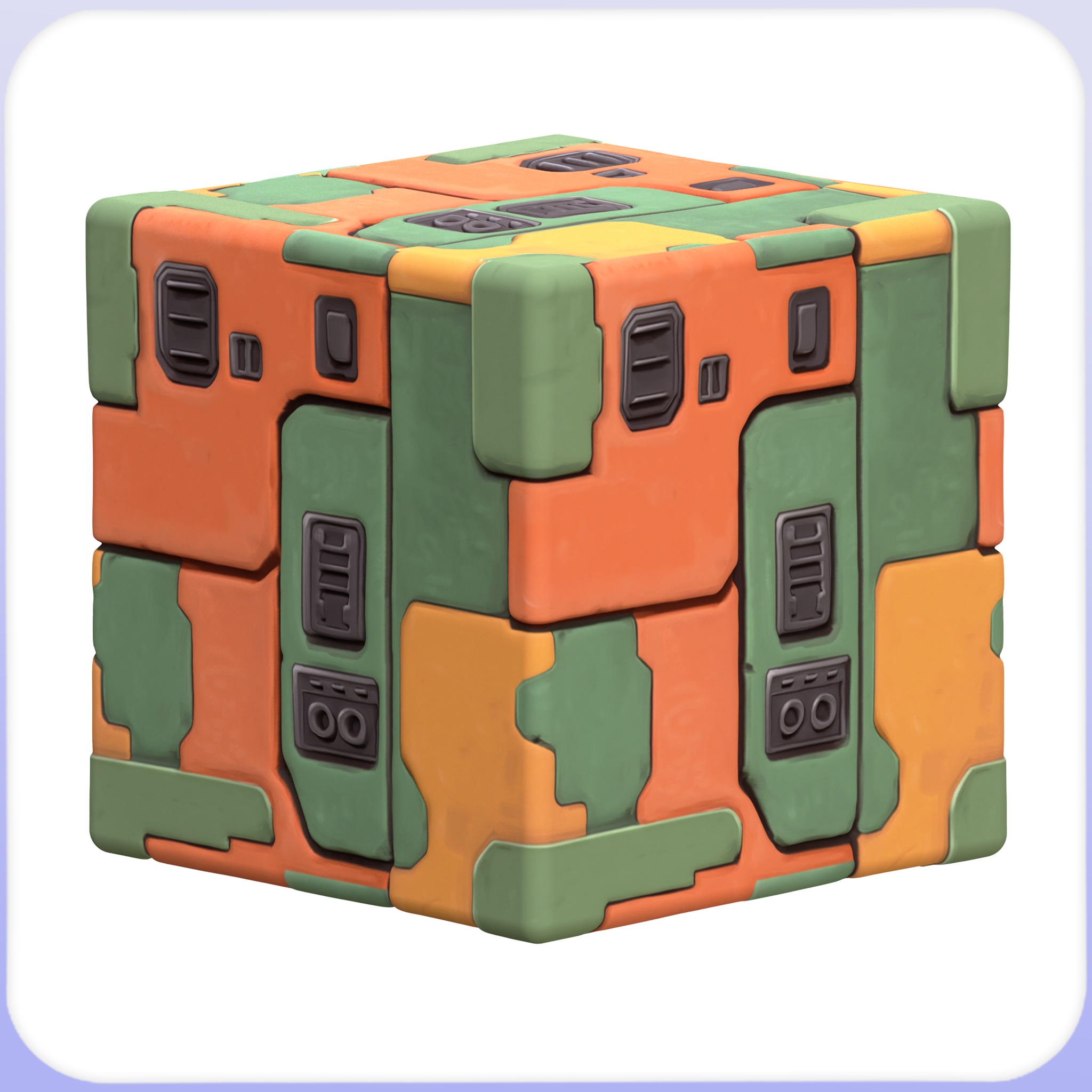 SciFi Seamless Texture Texture_3