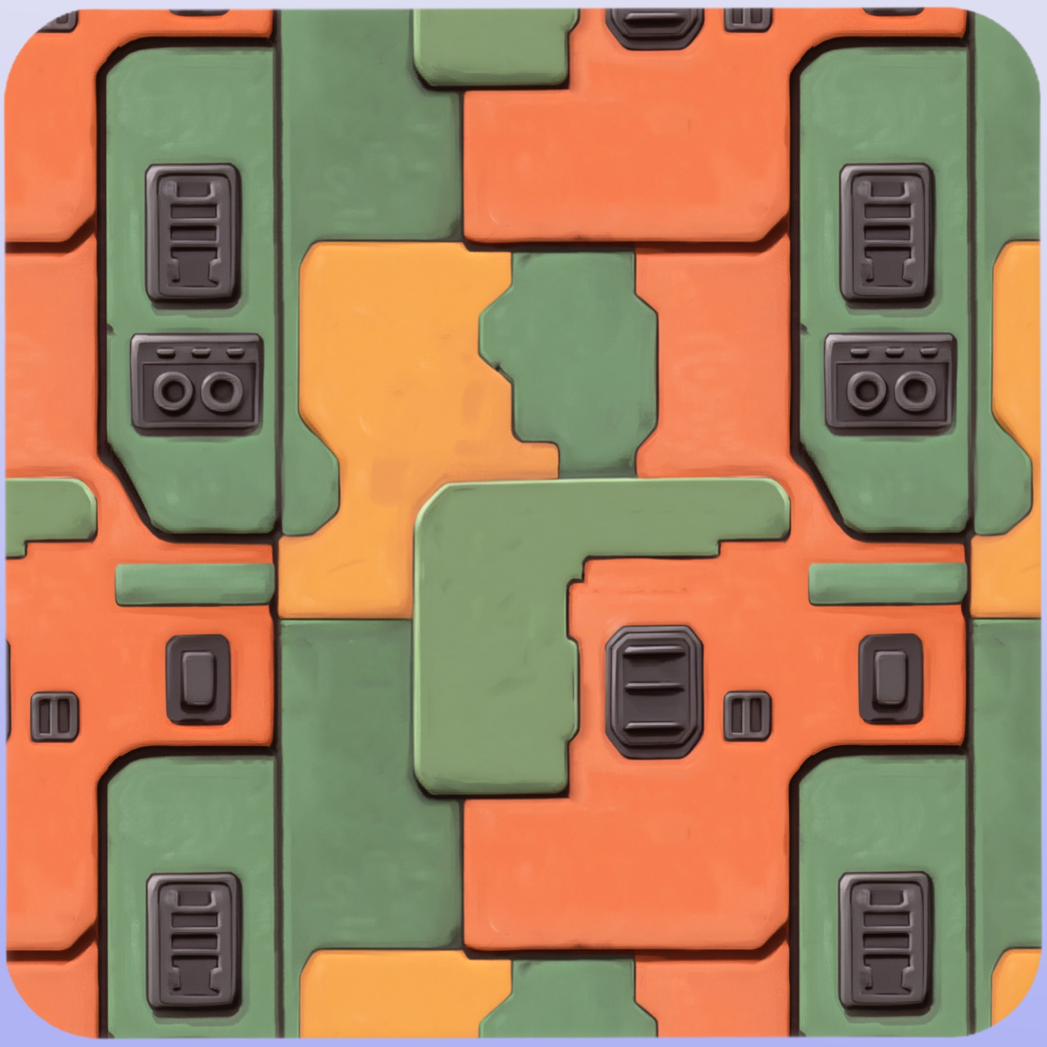 SciFi Seamless Texture Texture_4