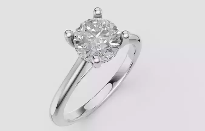 Jewelry 3D Models with render and 3dm stl - FLAW-014-FL3-213