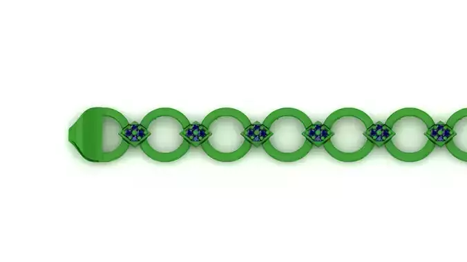 Best Western Type ladies 3d chain or necklace or bracelet 3d 3D print model