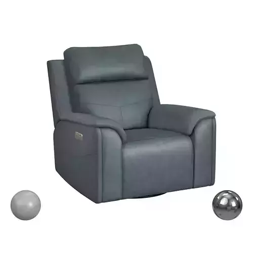 Vernon Recliner In Blue