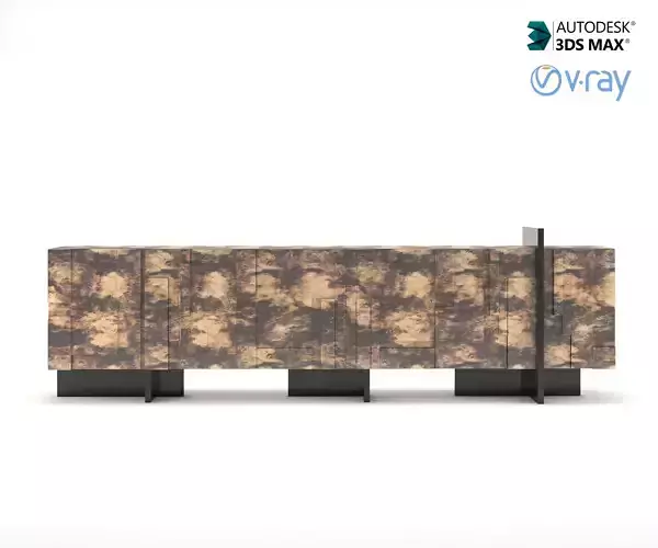 Futuristic-elegant console-TV Cabinet