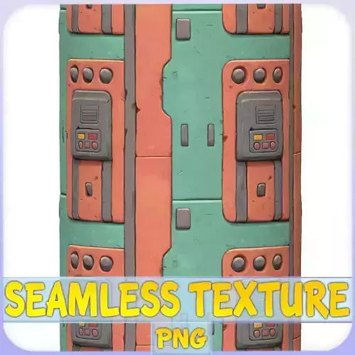 SciFi Seamless Texture Texture