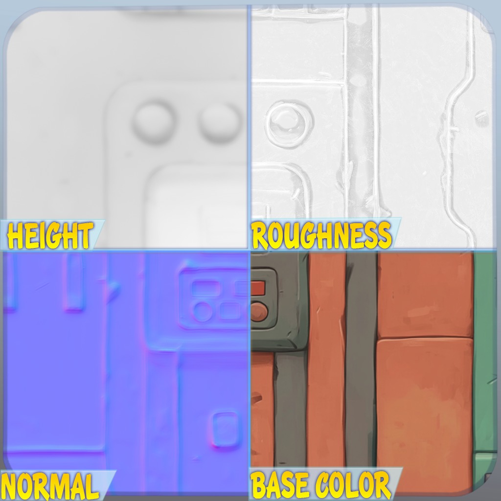 SciFi Seamless Texture Texture_1