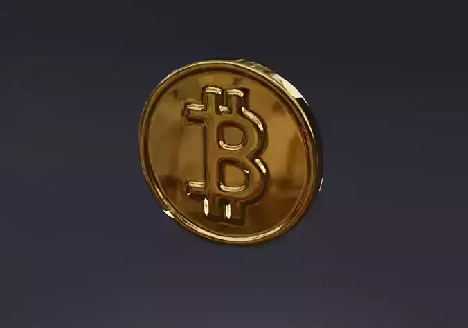 Bitcoin Printable 3D Coin