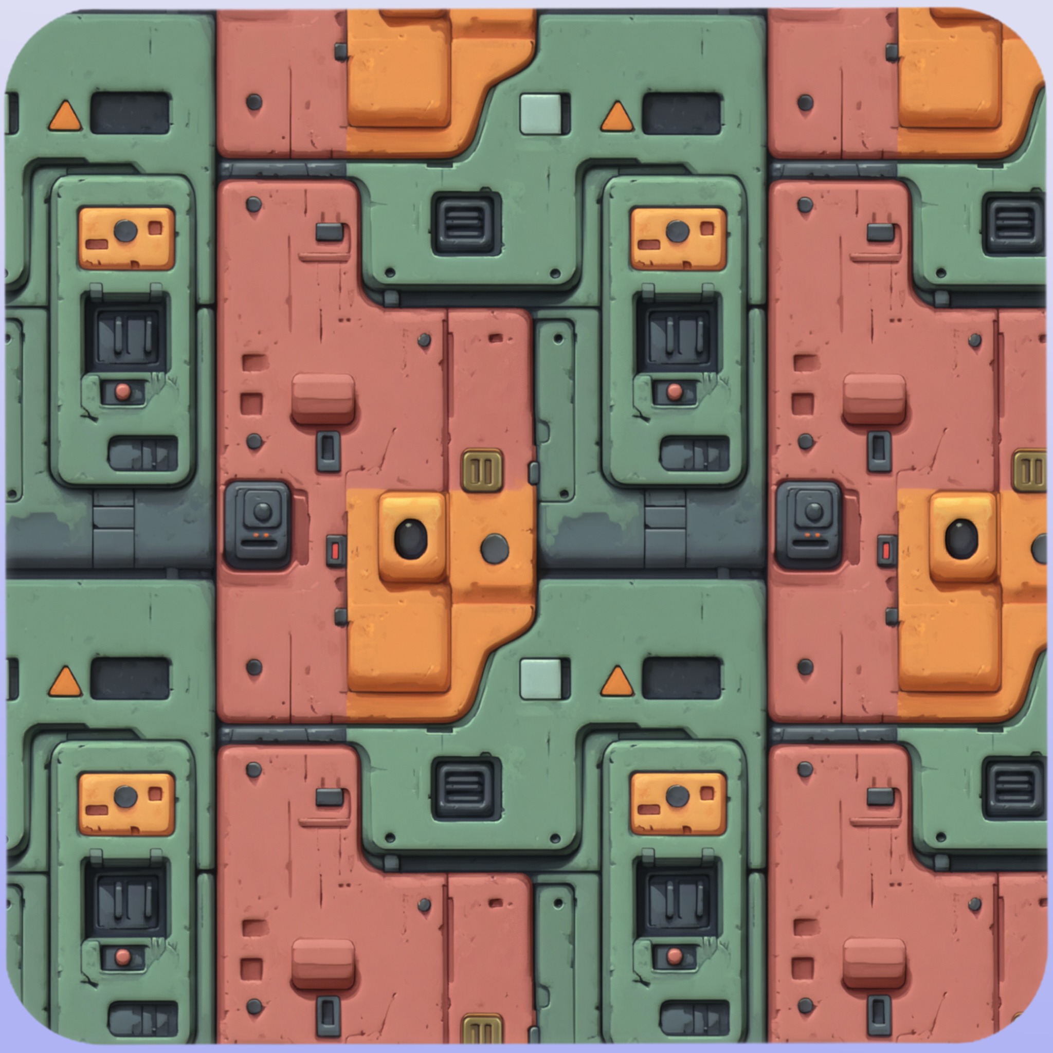 SciFi Seamless Texture Texture_4