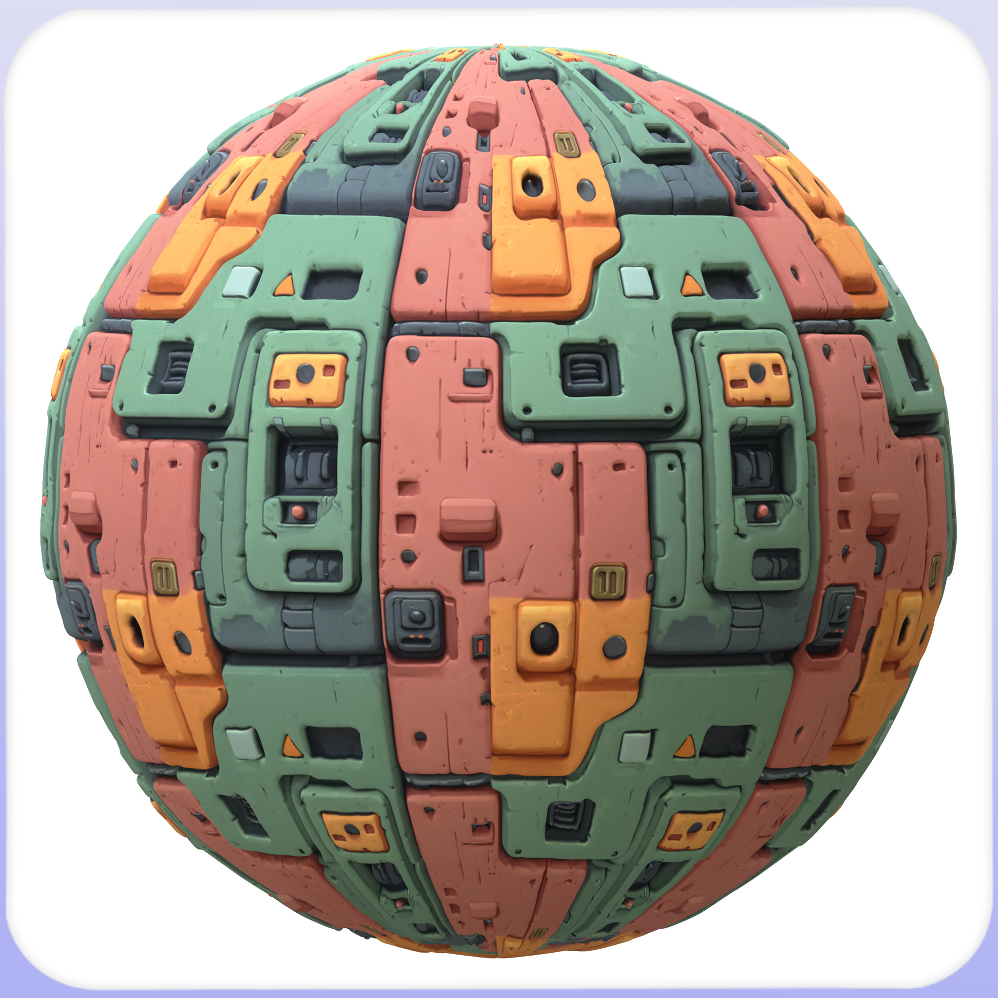 SciFi Seamless Texture Texture_5