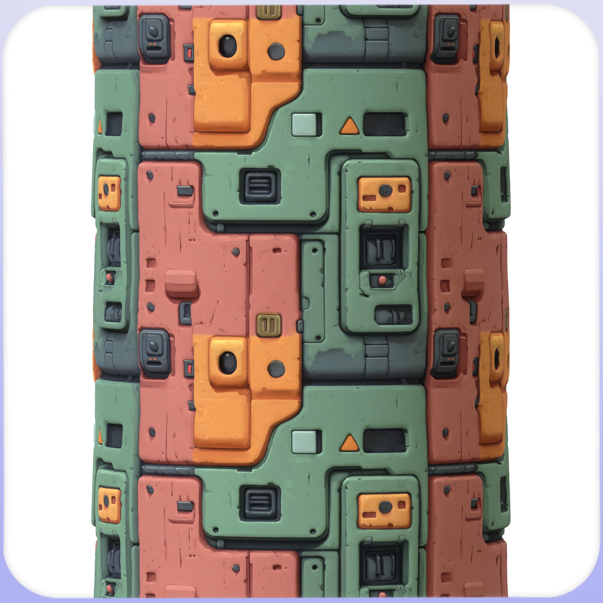 SciFi Seamless Texture Texture_2