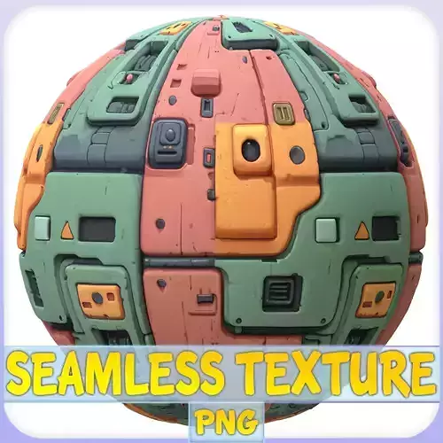 SciFi Seamless Texture Texture