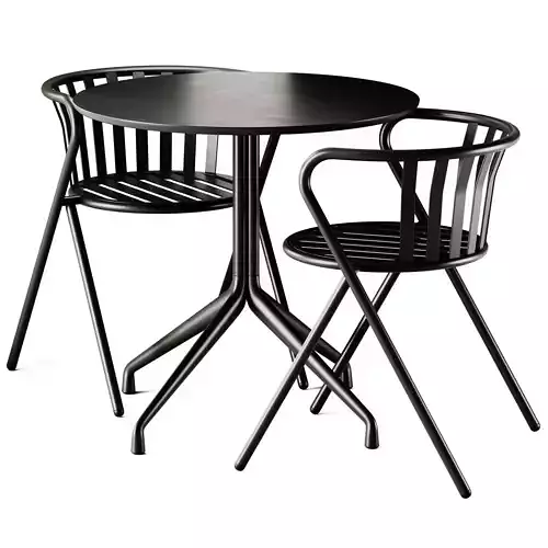 Hay About A Table and Artu Cesto Chair