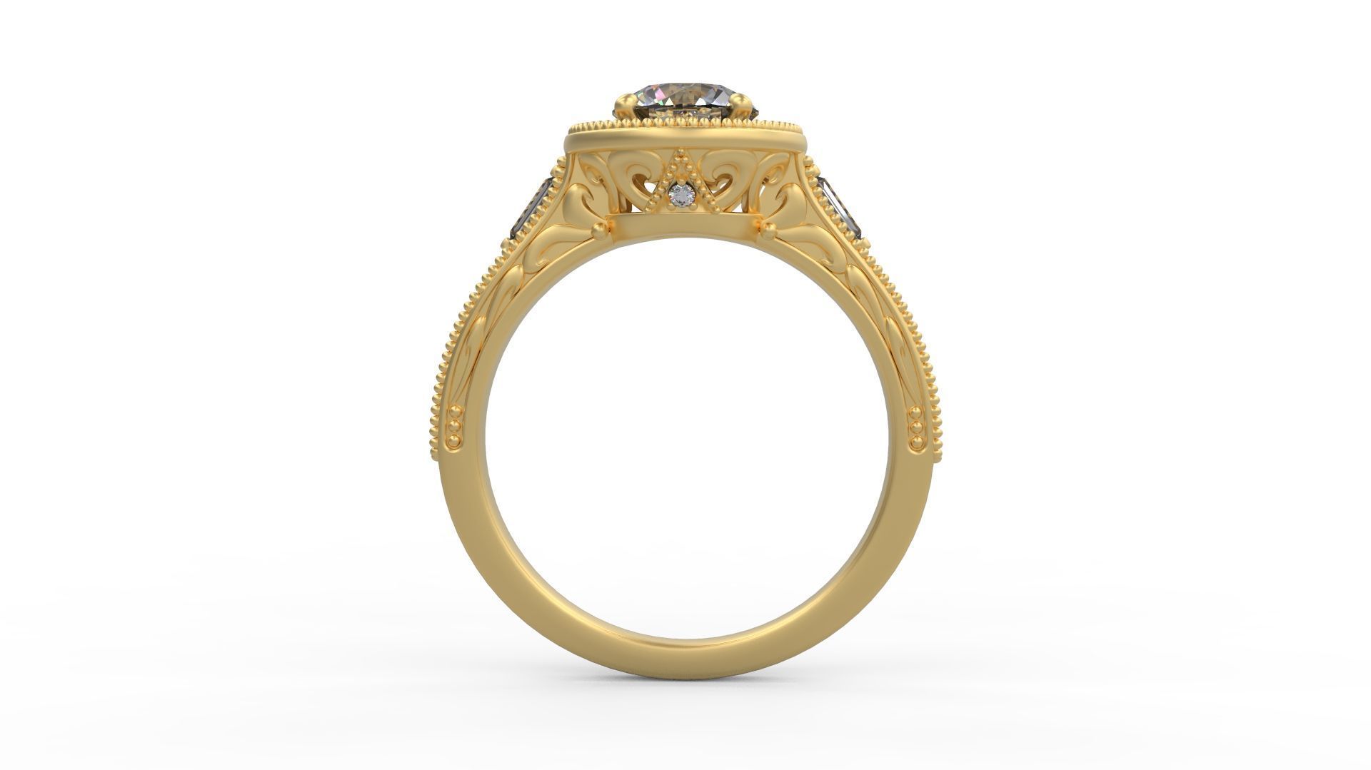 Woman Solitaire 1939 3D print model_1