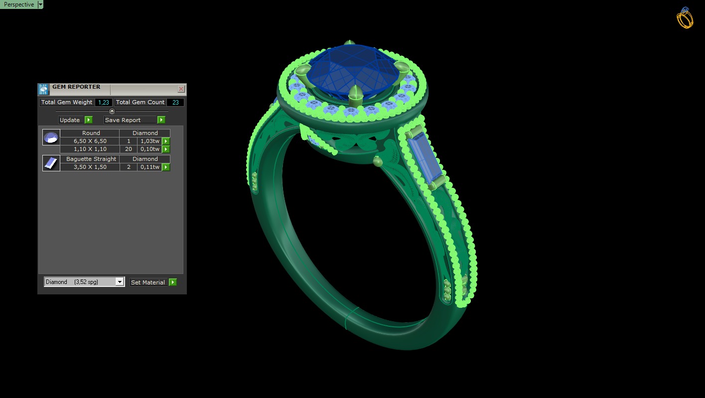 Woman Solitaire 1939 3D print model_6