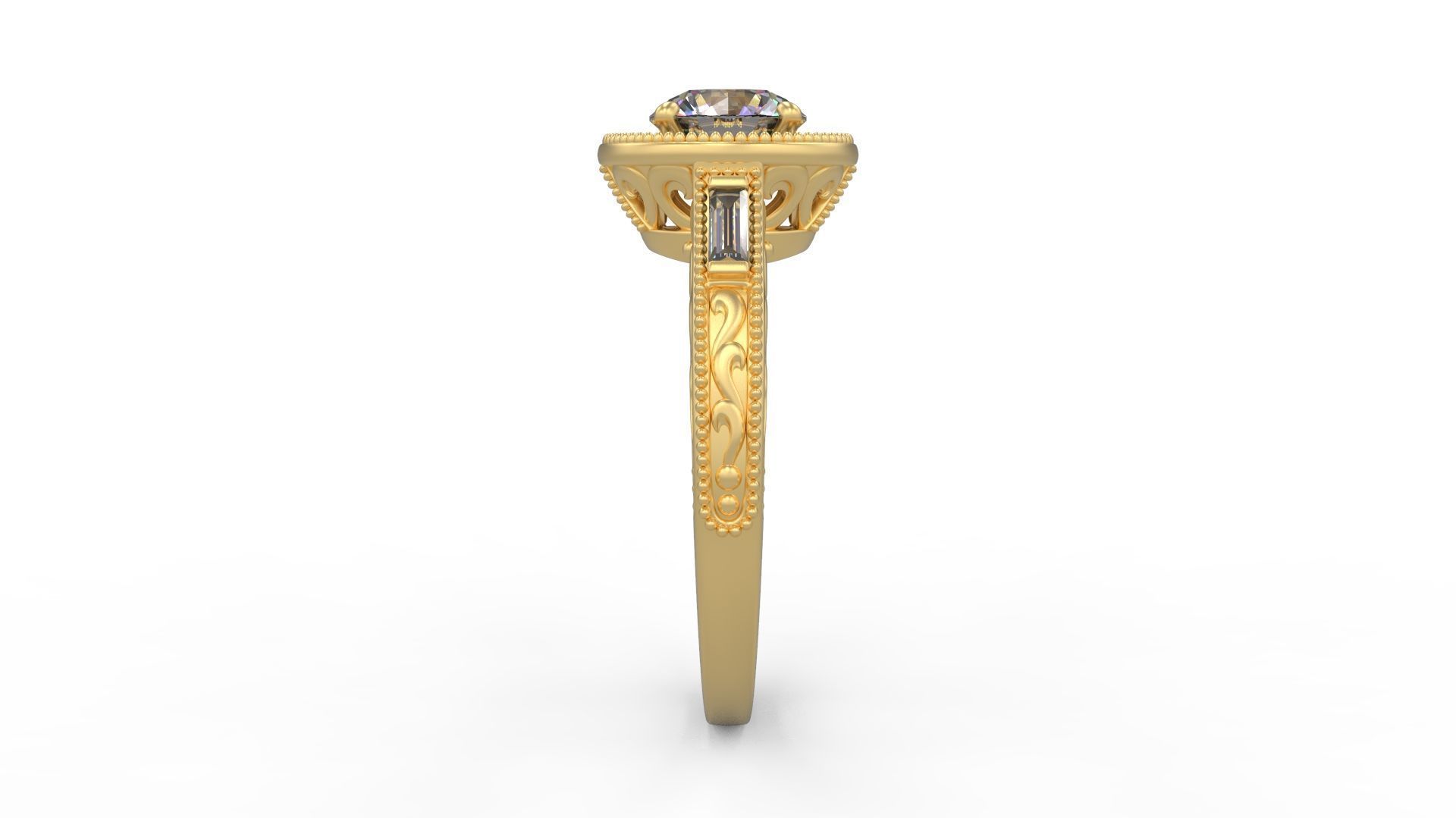 Woman Solitaire 1939 3D print model_2