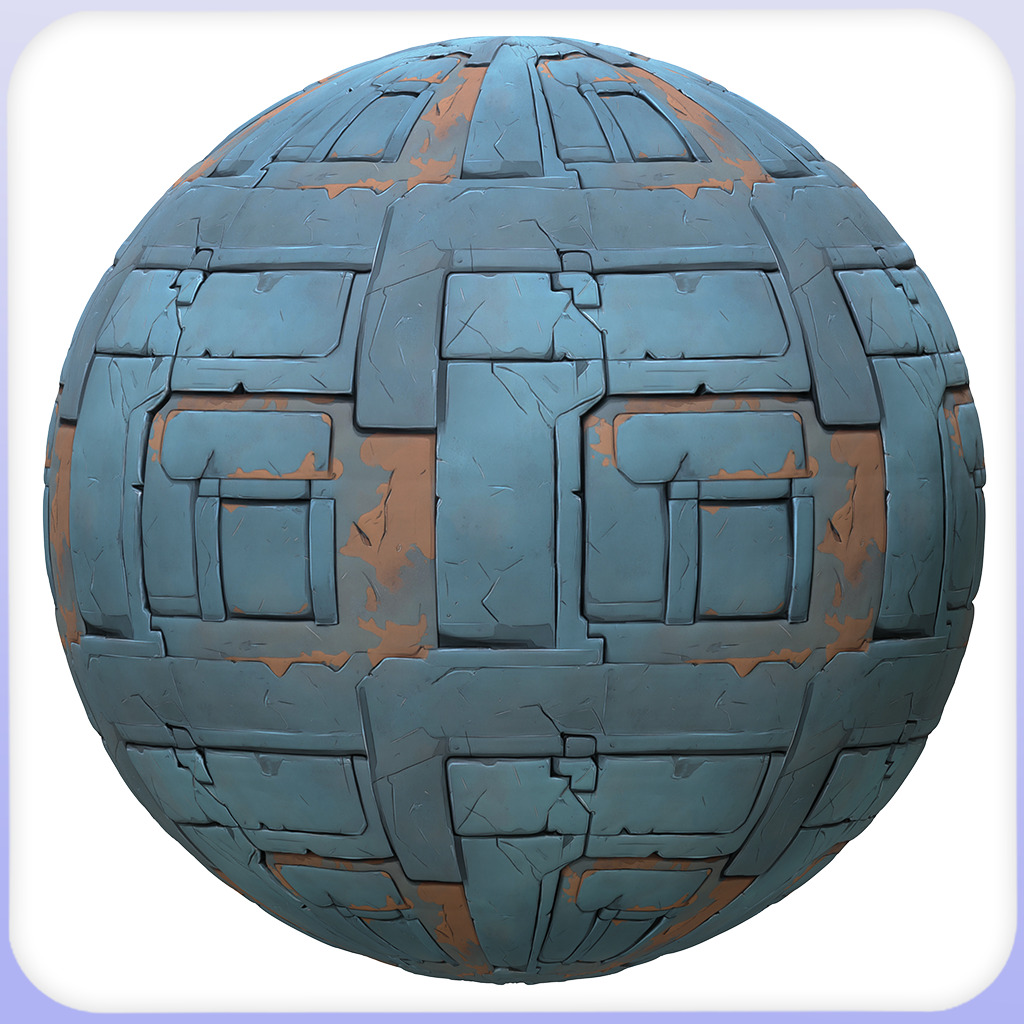 SciFi Seamless Texture Texture_5