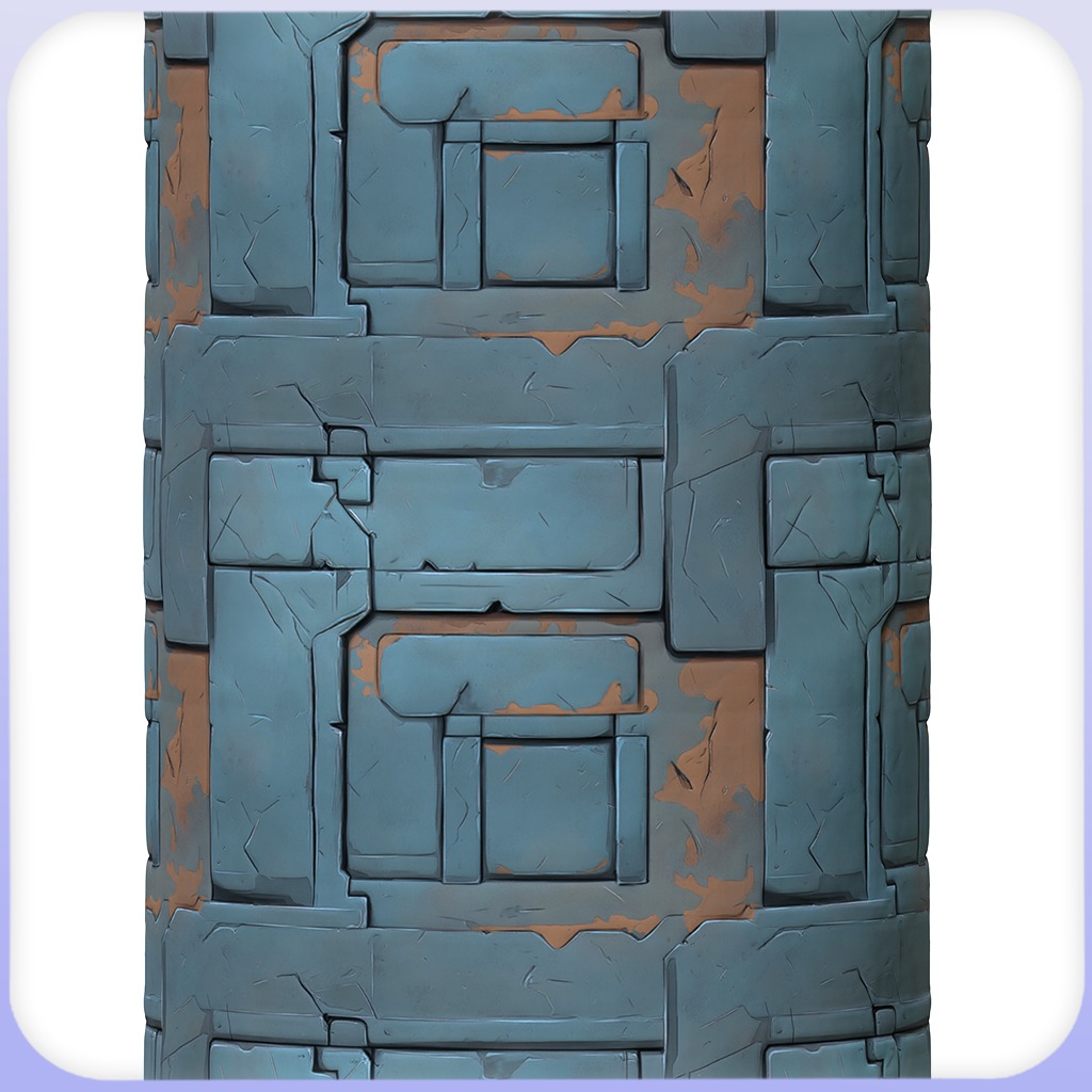 SciFi Seamless Texture Texture_2