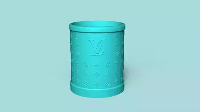 Vase 23 Louis Vuitton - Simple Plant Pot - Home Decor