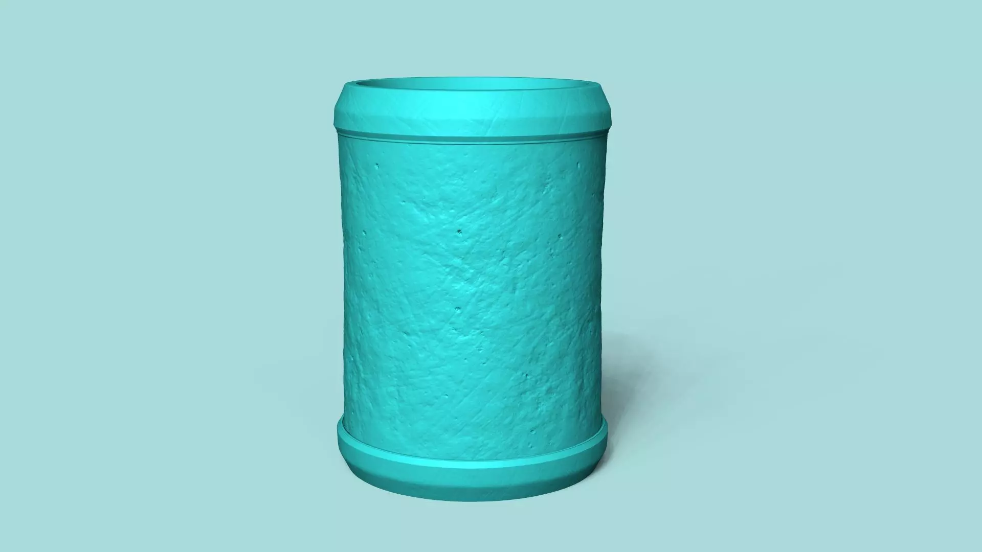 Vase 15 with Plate - Simple Plant Pot - Home Decor 3D print model