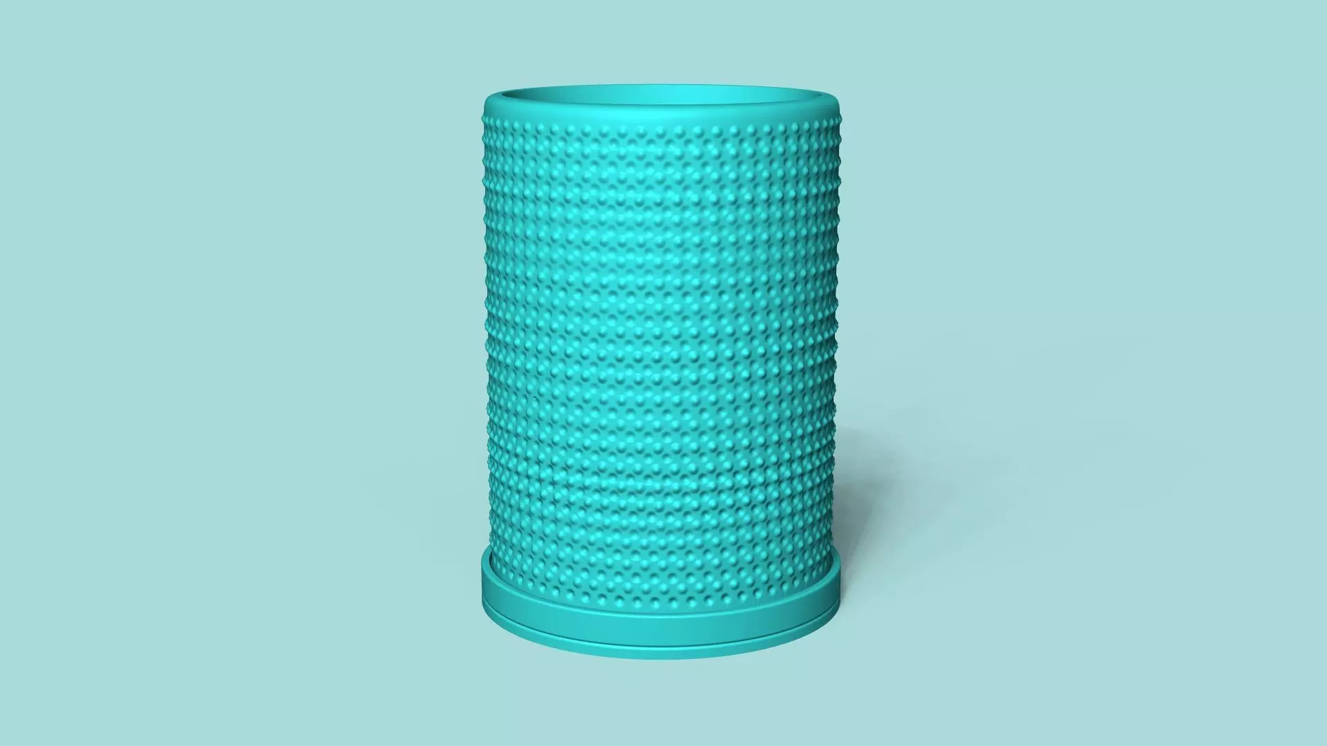 Vase 07 with Plate - Simple Plant Pot - Home Decor 3D print model