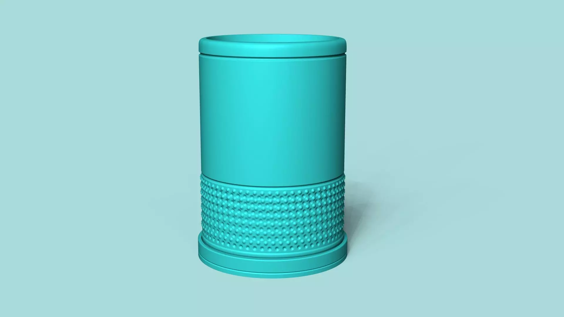 Vase 06 with Plate - Simple Plant Pot - Home Decor Free 3D print model