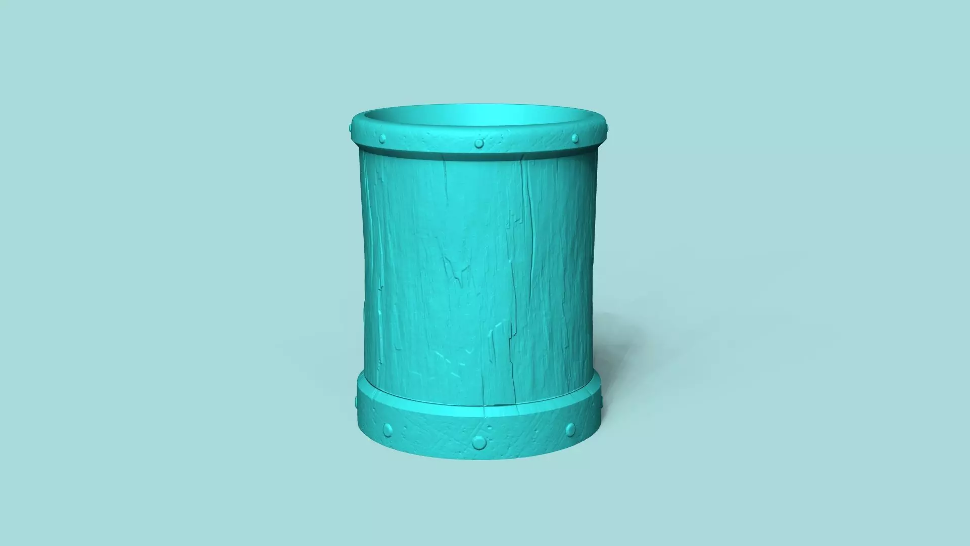 Vase 03 with Plate - Simple Plant Pot - Home Decor 3D print model