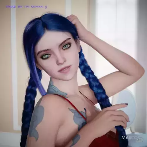 MGAB Jinx for Genesis 9 3D model