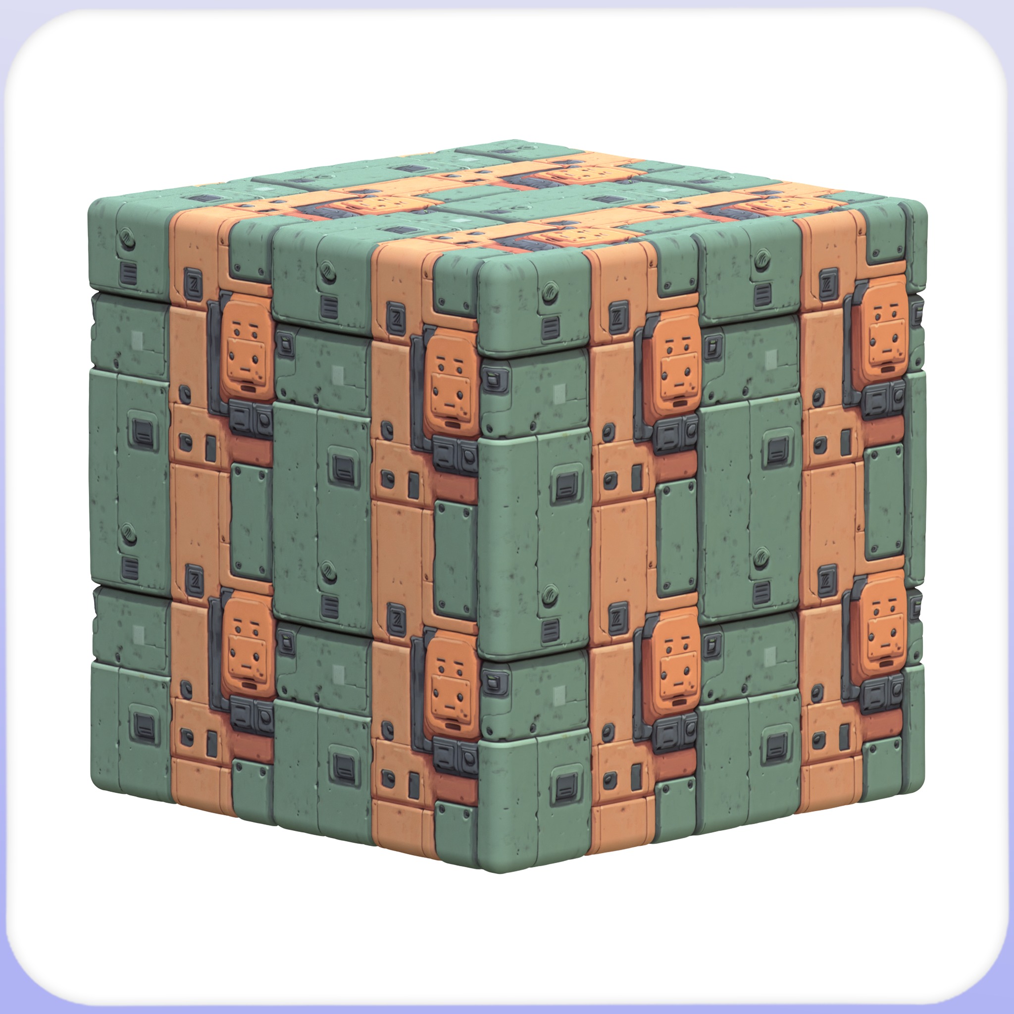 SciFi Seamless Texture Texture_5