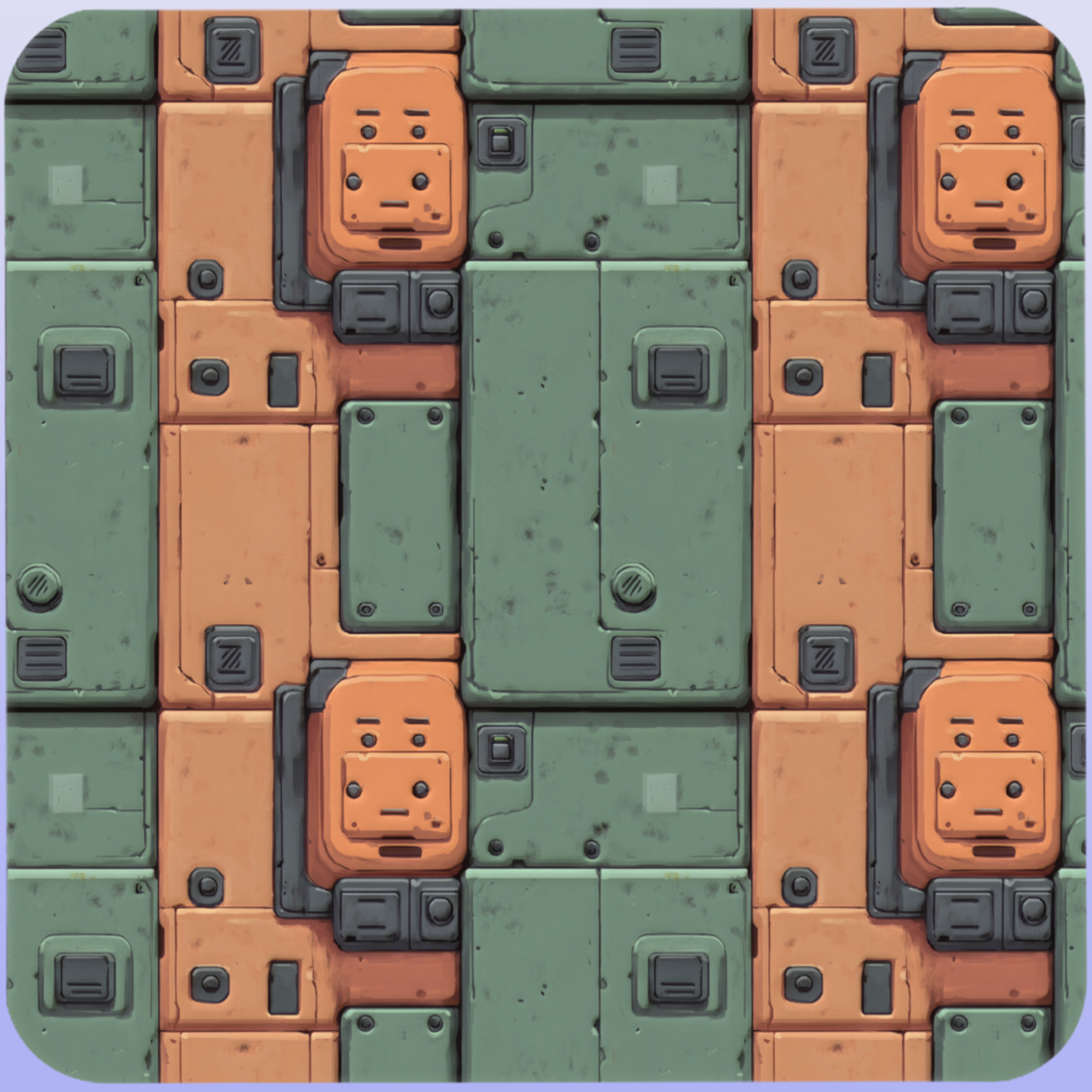 SciFi Seamless Texture Texture_4