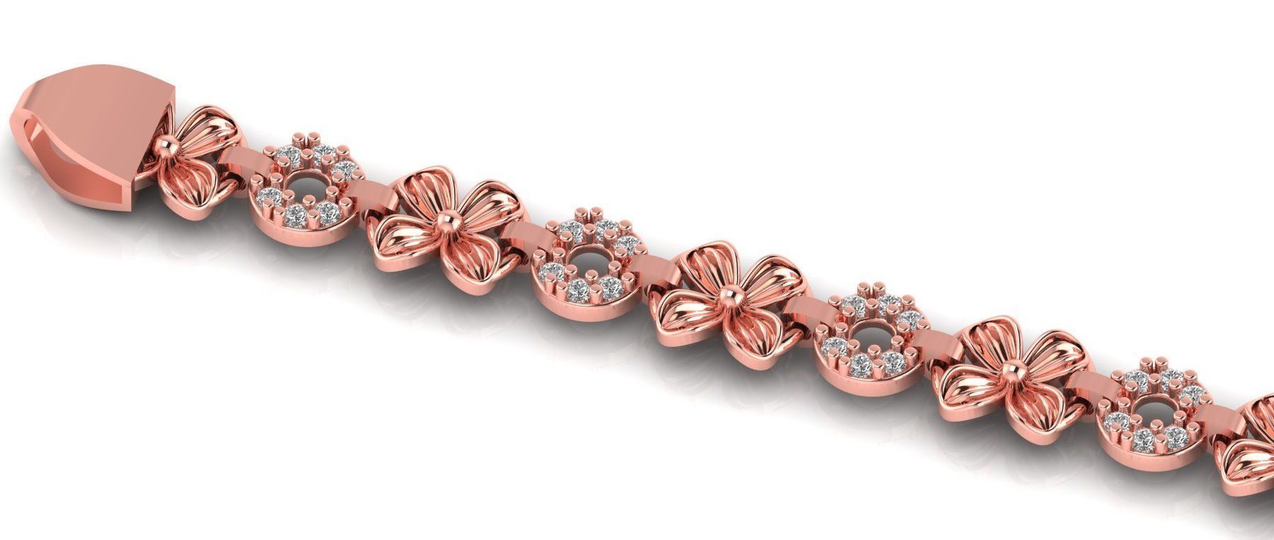 25 Set Best Sold light weight ladies bracelet or necklace 3D Model Collection_19