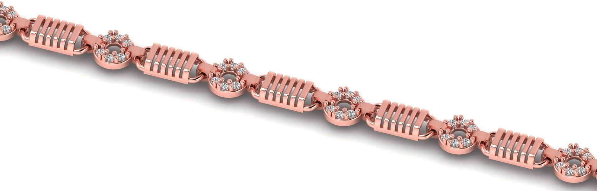 25 Set Best Sold light weight ladies bracelet or necklace 3D Model Collection_20