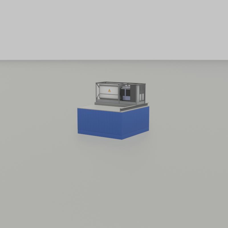 Power storage container 1 Low-poly 3D model_42