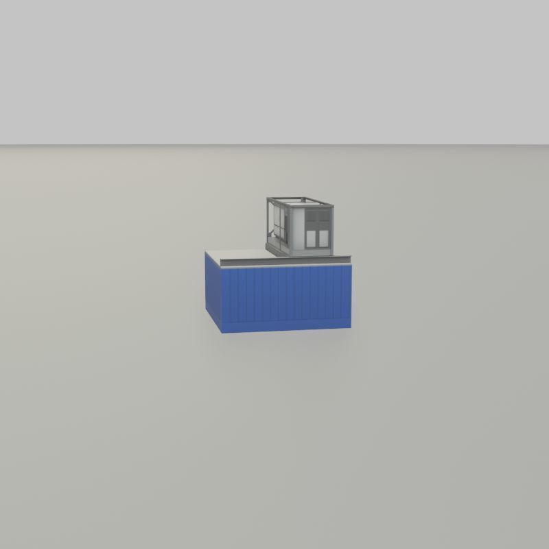 Power storage container 1 Low-poly 3D model_45